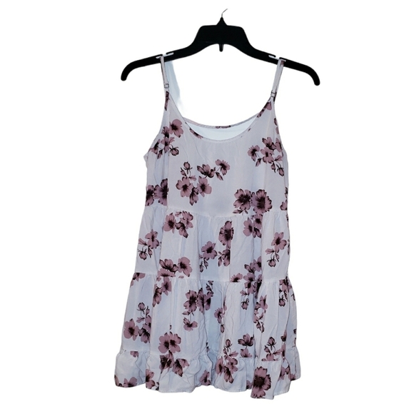 Brandy Melville Dresses & Skirts - Brandy Melville Floral Tiered Ruffle Tunic